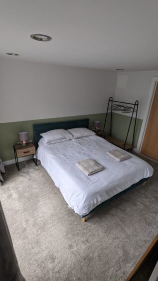 Master Bedroom in Dream Land Cottage AirBnB Margate